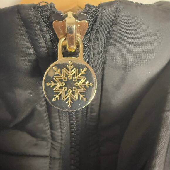 Laundry by Shelli Segal Black Insulated Down Puffer Jacket Size Large - Picture 11 of 12